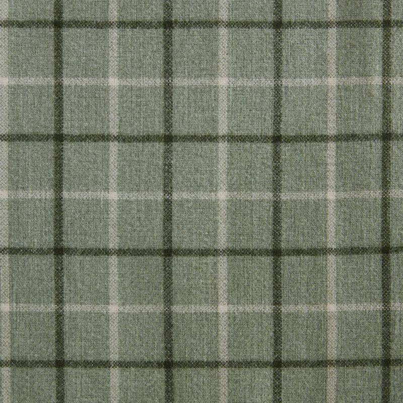 Anaheim Woven Plaid Room Darkening Thermal Fleece Lined Single Curtain Panel