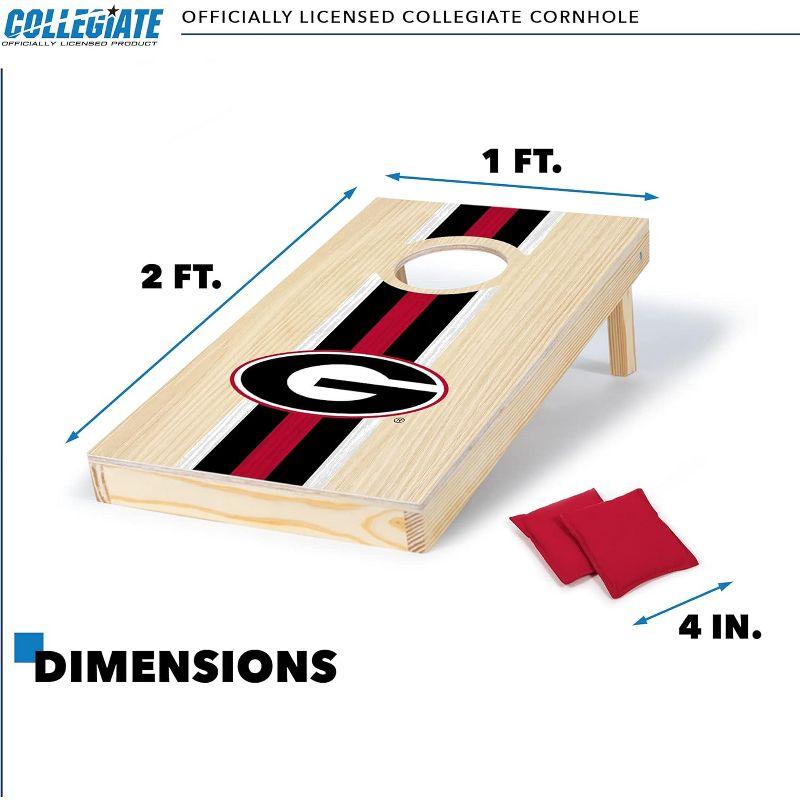 NCAA Georgia Bulldogs 1'x2' Wood Cornhole Set