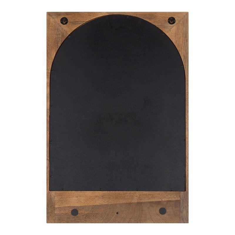 Kate and Laurel - Andover Arch Mirror with Hooks