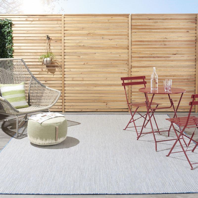 Nourison Courtyard Modern Easy Care Outdoor Rug