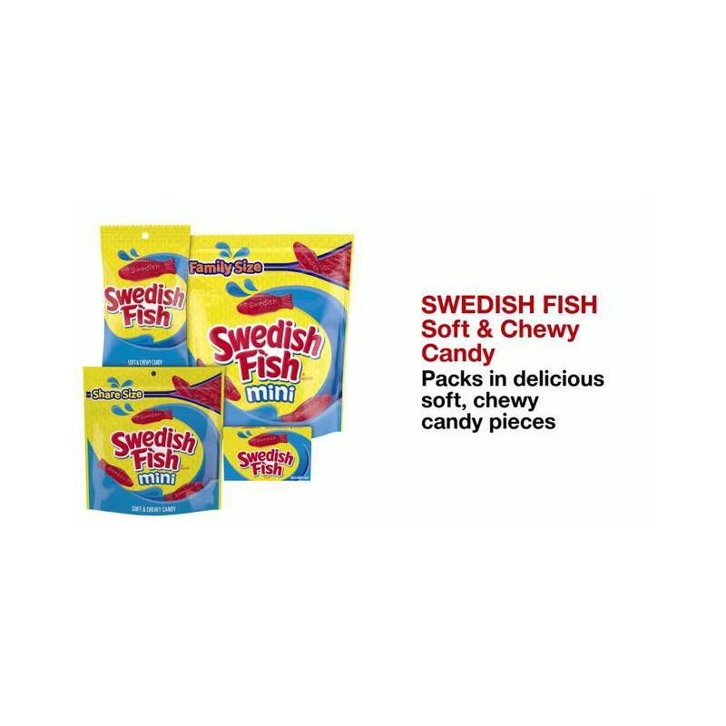 Swedish Fish Soft & Chewy Candy Red - 5lbs