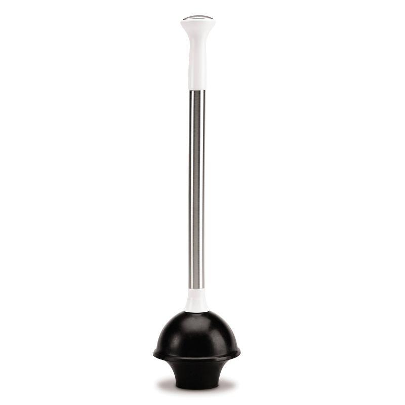 Simplehuman Toilet Plunger and Caddy Stainless Steel