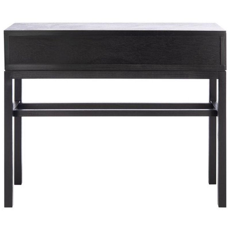 Ajana 2 Drawer Console Table - CNS5709B - Black - Safavieh