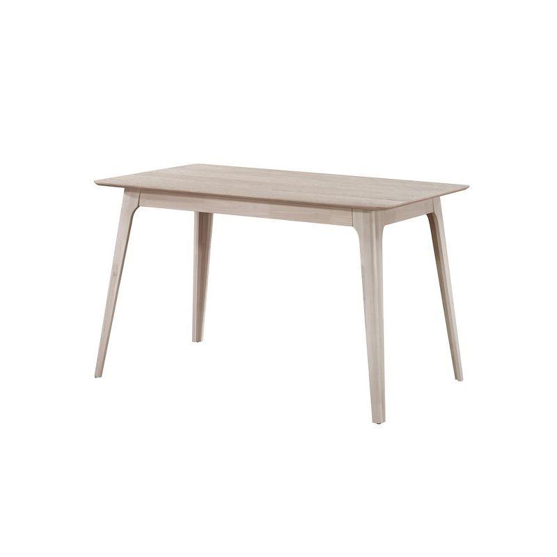 New Classic Furniture,Oscar Wood Counter Dining Table in White Ash
