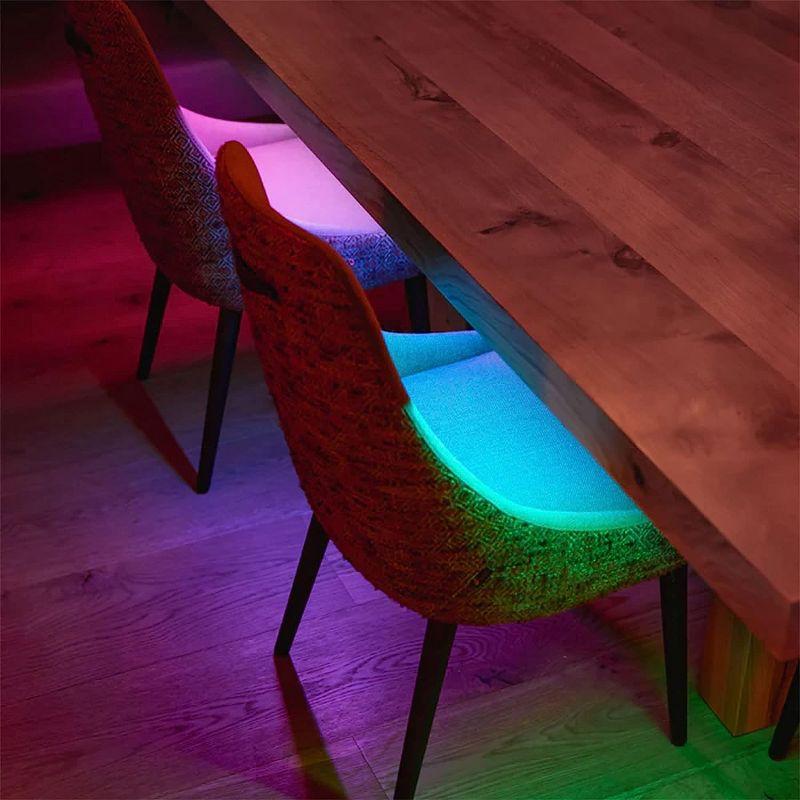 Twinkly Twinkly 5 Ft Adhesive Magnetic Multicolor Indoor Line Light Strip Extension Kit