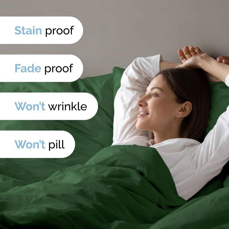 CGK Linens Premium Hotel Quality Soft & Cooling Duvet Cover Set