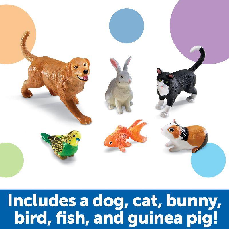 Learning Resources Jumbo Pets, Set Of 6