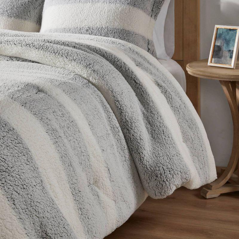 Sherpa Comforter Set