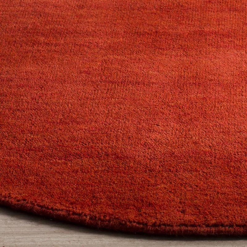 Himalaya HIM311 Handmade Area Rug - 6'x9' - Red - Safavieh