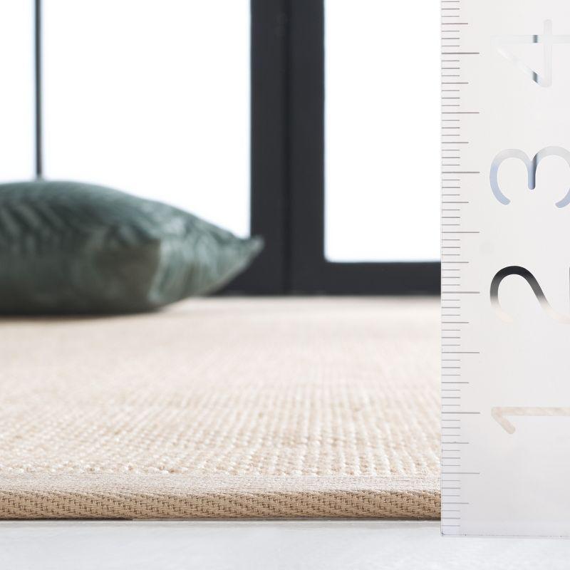 Natural Fiber NF442 Power Loomed Indoor Area Rug - Tan/Tan - 6'x9' - Safavieh.
