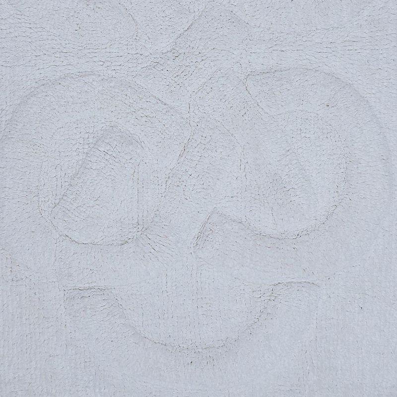 Knightsbridge Tuft Twisted 220 GSF Non Skid Back Bath Rug 17 x 24 - White