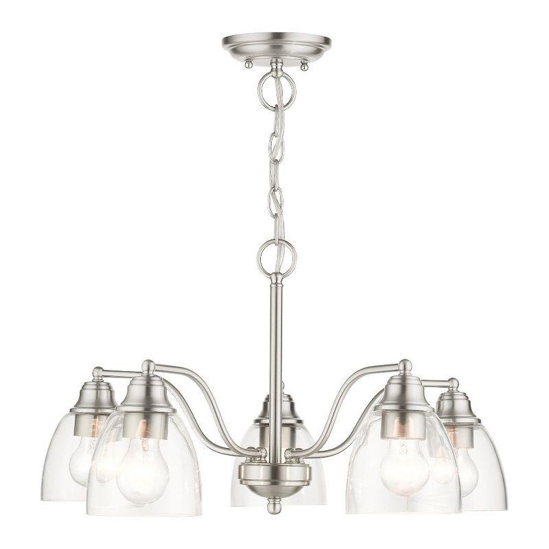 Livex Lighting Montgomery 5 - Light Chandelier in  Brushed Nickel
