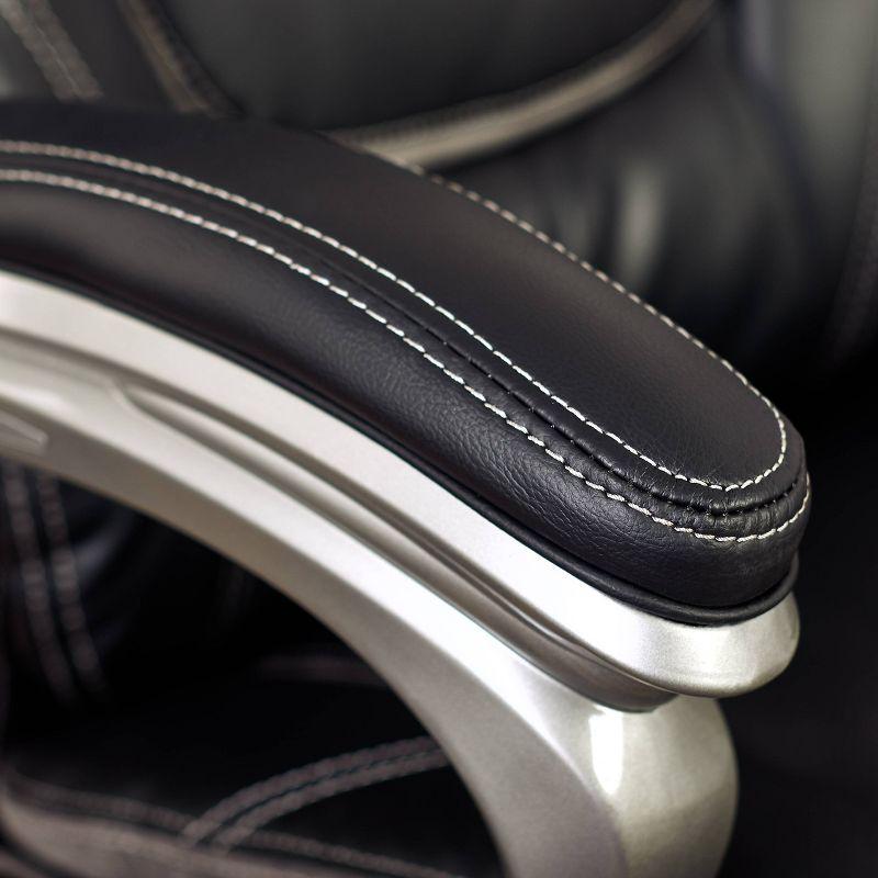 Serta Serta Baxter Big and Tall Smart Layers Executive Office Chair with Layered Body Pillows