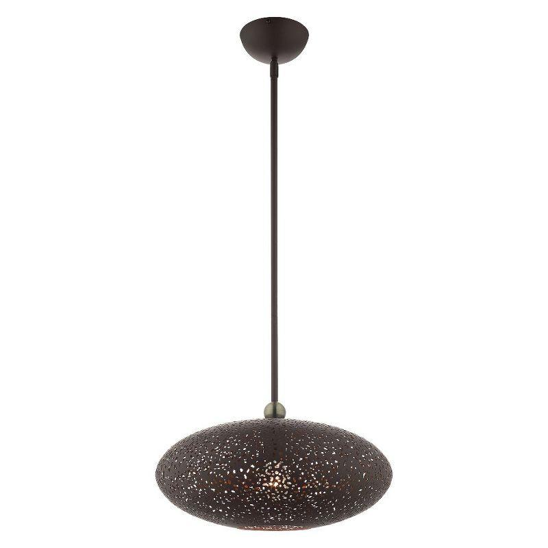Livex Lighting Charlton 1 - Light Pendant in  Bronze