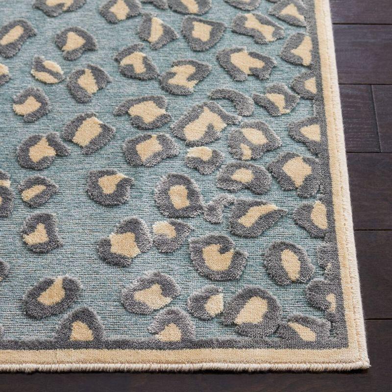 Paradise PAR84 Power Loomed Indoor Area Rug - Cream/Spruce - 4'x5'7" - Safavieh.