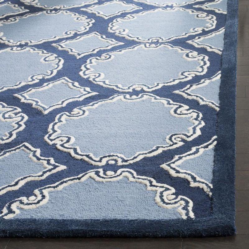 Bella Hand Tufted Wool Geometric Rug