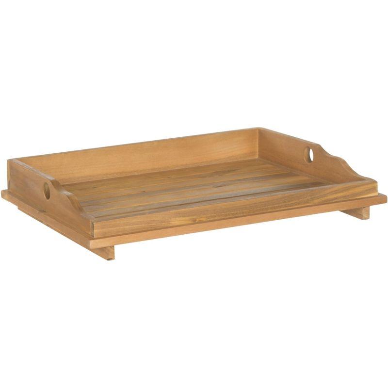 Covina Tray Table - Indoor/Outdoor - PAT6716 - Natural - Safavieh