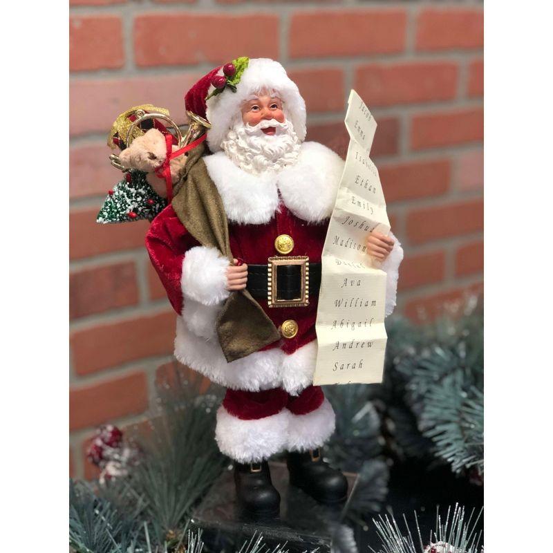Santa's Workshop Inc. 12" Santa with List