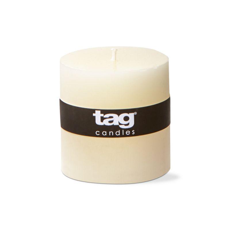 TAG Unscented Pillar Candle
