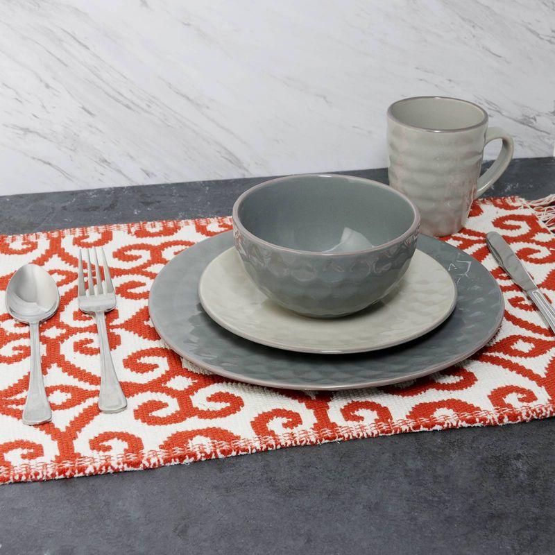 Alec Stoneware Dinnerware - Set of 16