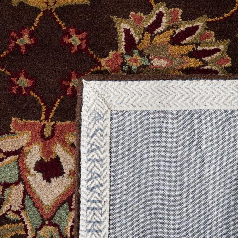 Heritage HG818 Hand Tufted Area Rug - Brown/Beige - 6'x6' - Safavieh.