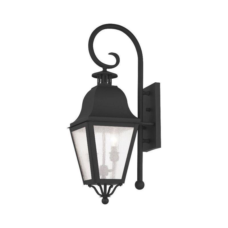 Livex Lighting Amwell 2 - Light Wall Light in  Black