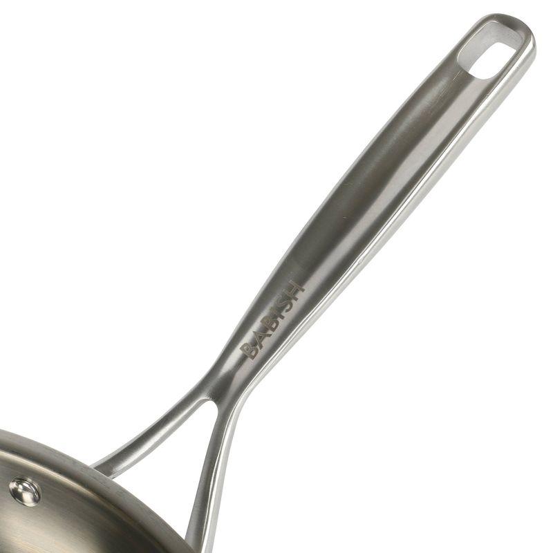 Babish Stainless Steel Non-Stick Frying Pan with Lid