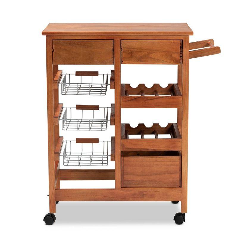 Wood Kitchen Cart