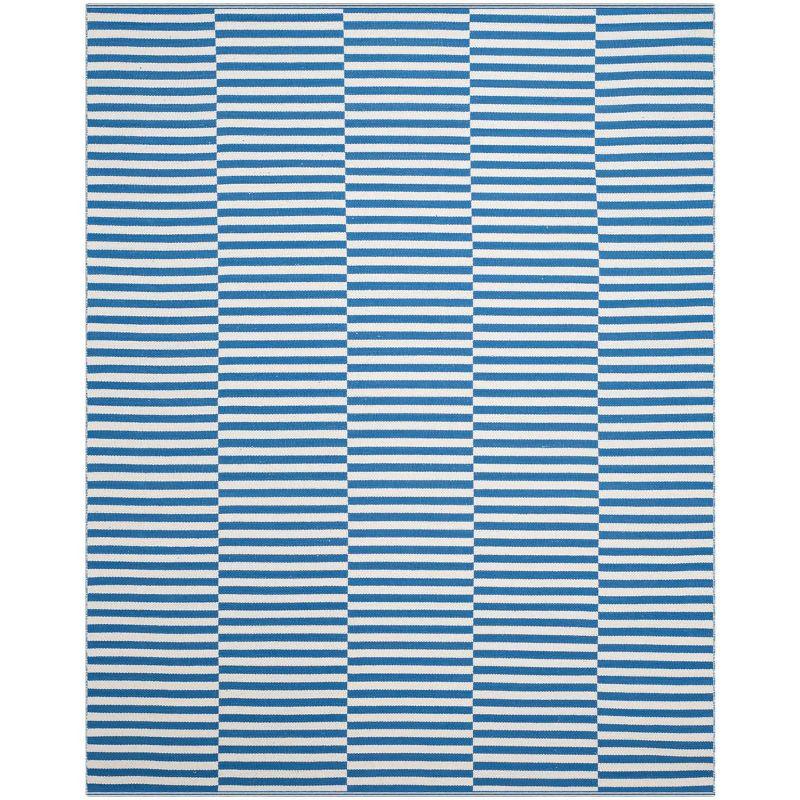 Montauk MTK715 Hand Woven Indoor Area Rug - Ivory/Blue - 8'x10' - Safavieh
