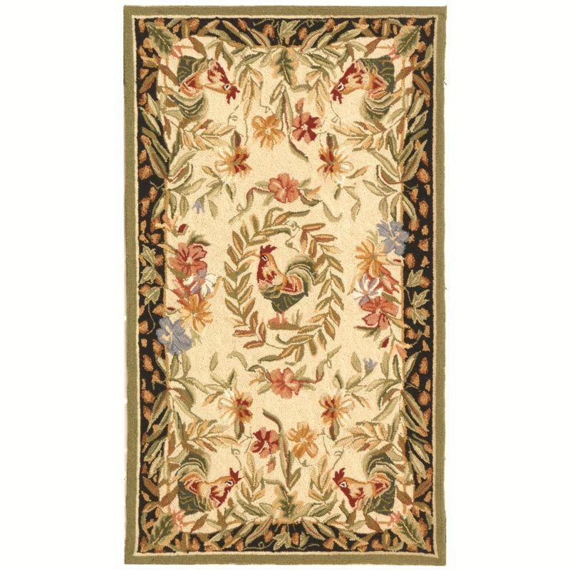 Safavieh Hand Hooked Wool Floral Rug