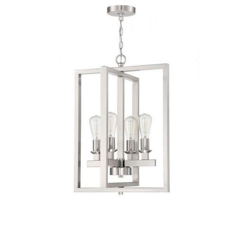 Craftmade Lighting Chicago 4 - Light Chandelier in  Brushed Polished Nickel