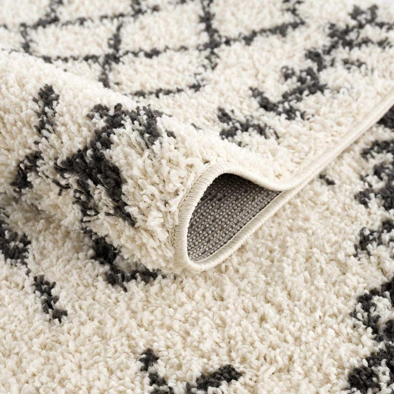 Hauteloom Rectangle Area Rug   Charcoal