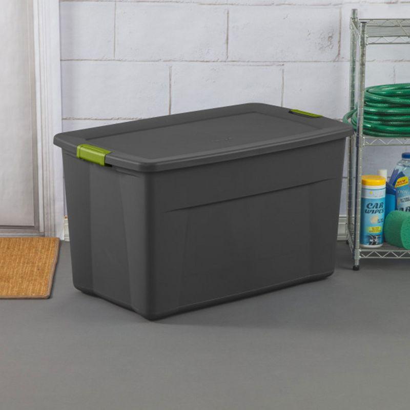 Sterilite Storage Tote Box with Latching Container Lid