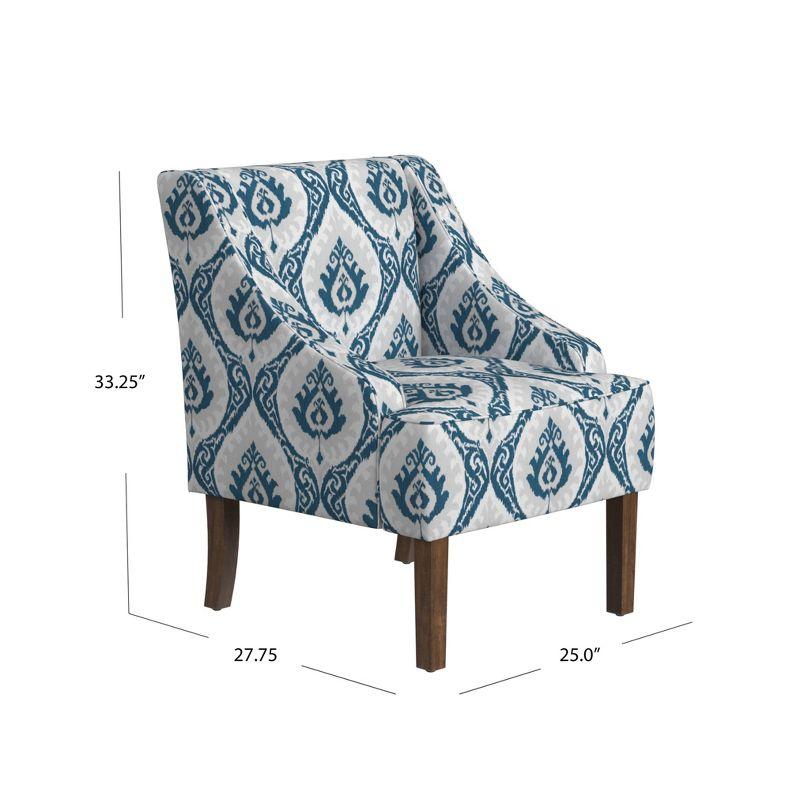 Classic Swoop Accent Armchair - HomePop