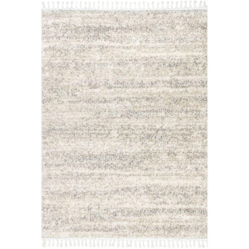 Nuloom Brooke Shag Tasseled Indoor Area Rug