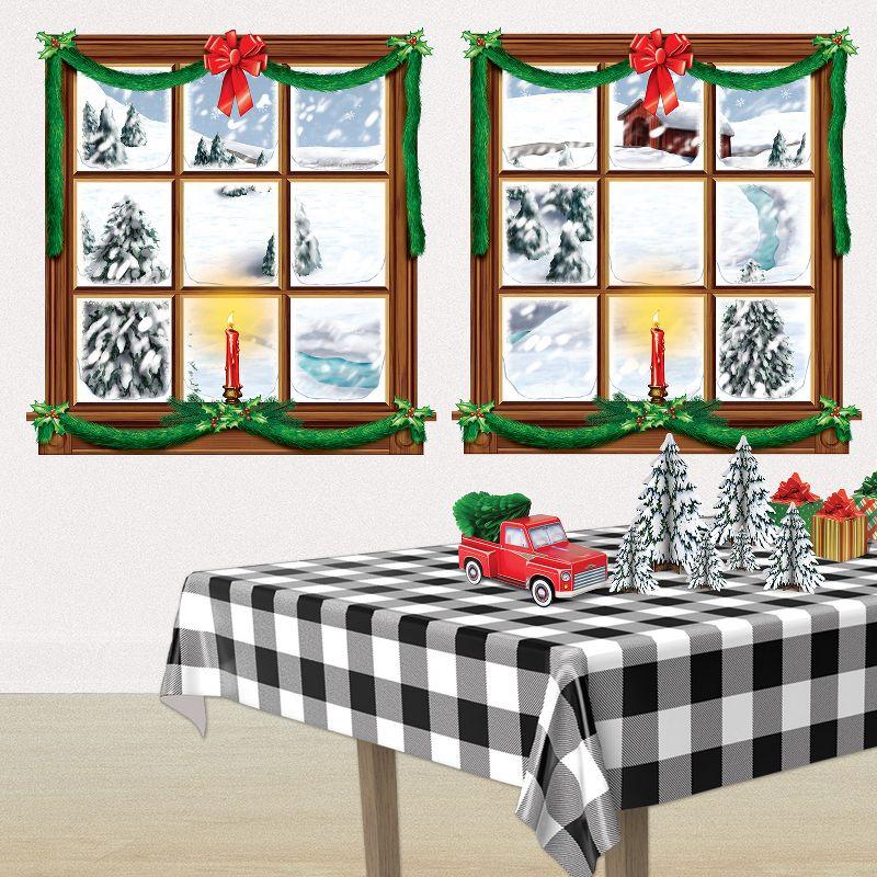 Beistle Indoor Christmas Decor Props, 15"-49", (5/Pkg) Multicolored