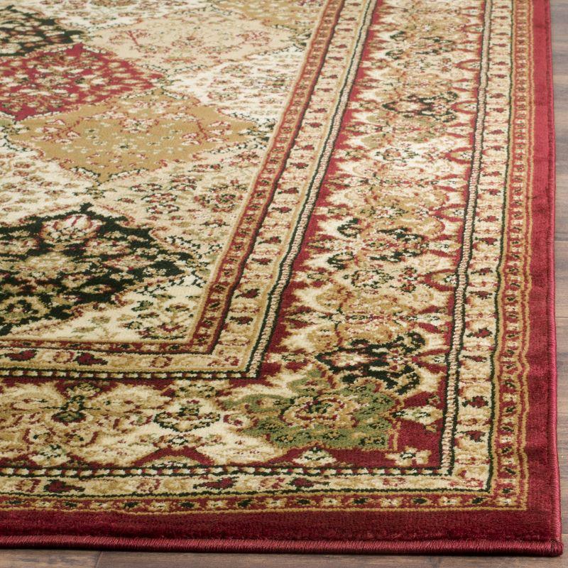 Lyndhurst LNH221 Power Loomed Area Rug - Multi/Red - 5'3"x7'6" - Safavieh
