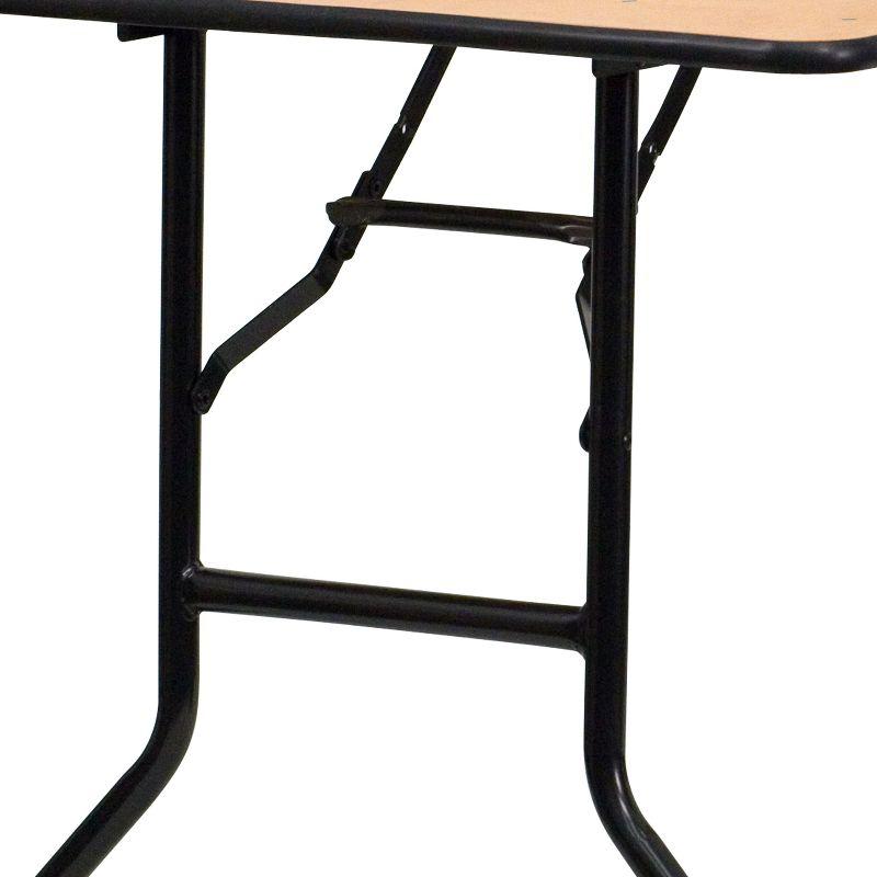 Flash Furniture Wofford Rectangular Wooden Folding Training and Event Table