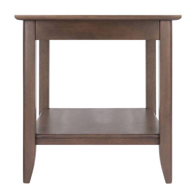 Santino End Table Oyster Gray - Winsome