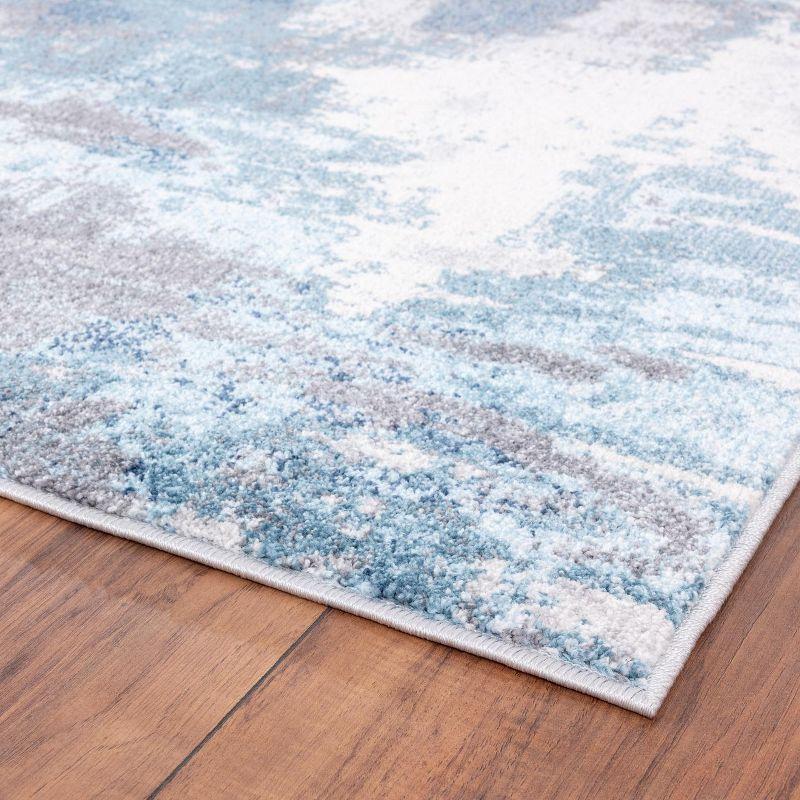 Luxe Weavers Abstract Distressed Area Rug