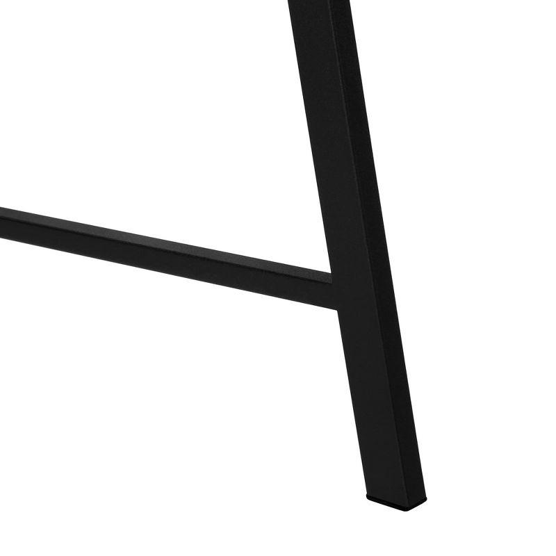 Monarch Specialties Computer Desk Home Office Corner Storage Shelves 48InchL L Shape Work Laptop Metal Laminate Brown Black Contemporary Modern