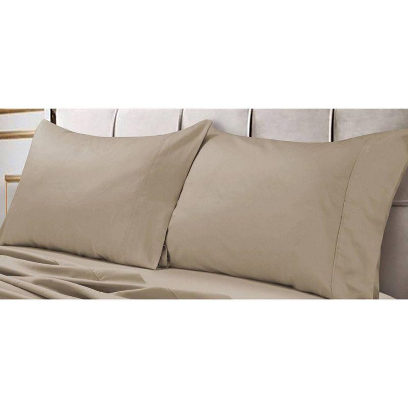 Tribeca Living 600 Thread Count 100% Cotton Extra Deep Pocket Sheet Set