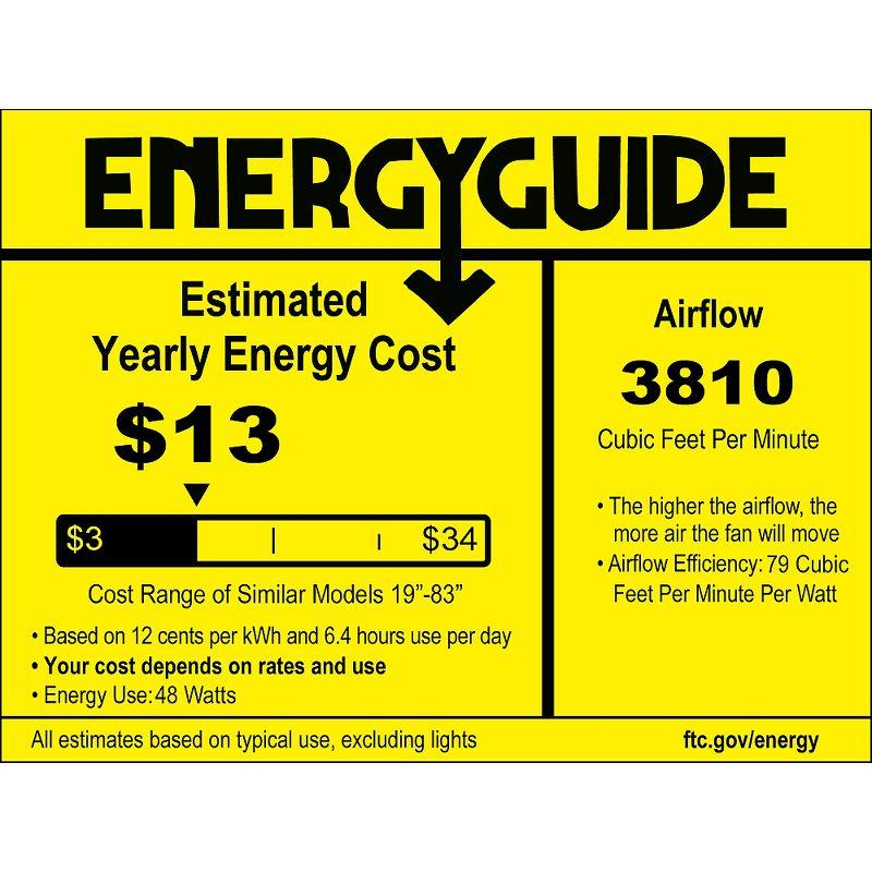 Minka Aire 52" Rudolph 3-Blade Propeller Ceiling Fan with Wall Control