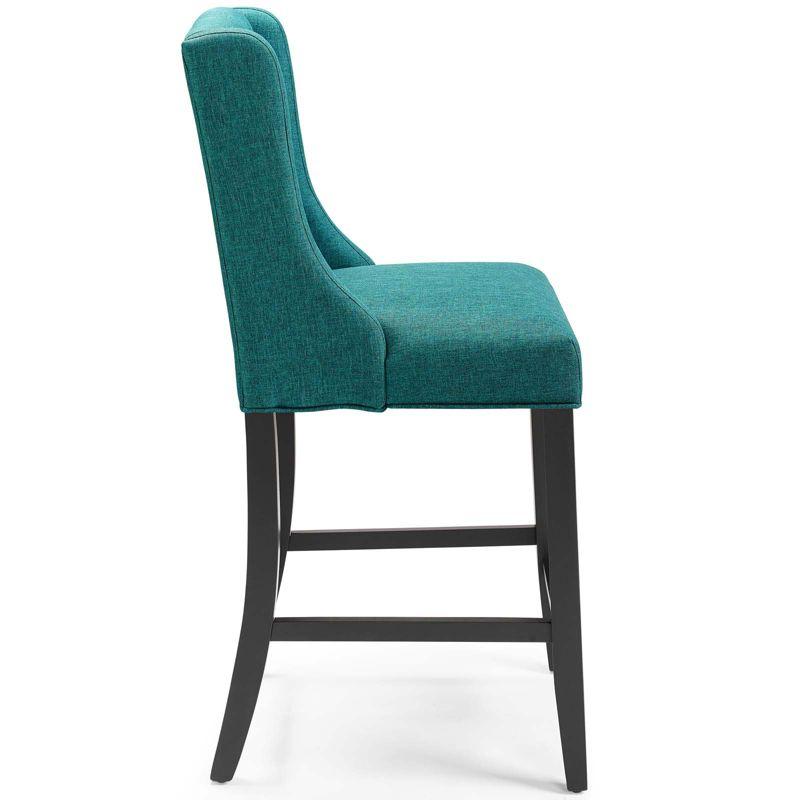 Modway Baronet Tufted Button Upholstered Fabric/Faux Leather Stool