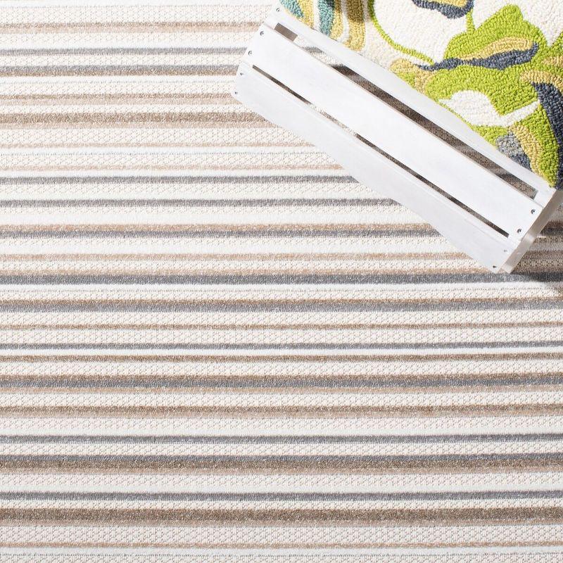 Cabana CBN323 Loomed Indoor Area Rug - Ivory/Grey - 5'3"x7'6" - Safavieh