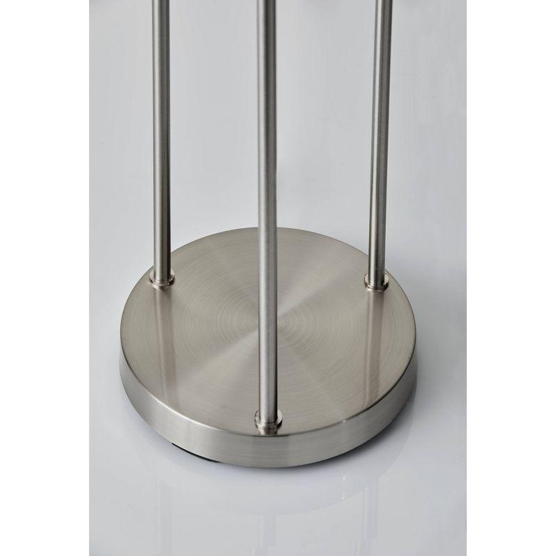 68" Trio Floor Lamp Silver - Adesso