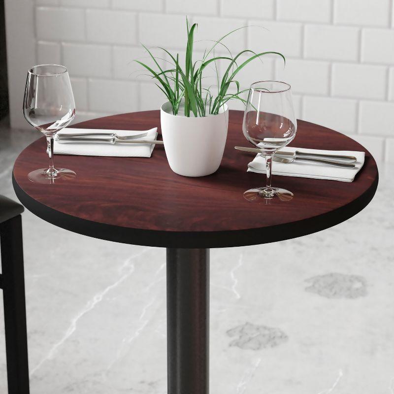 Flash Furniture 24'' Round Table Top with Reversible Laminate Top