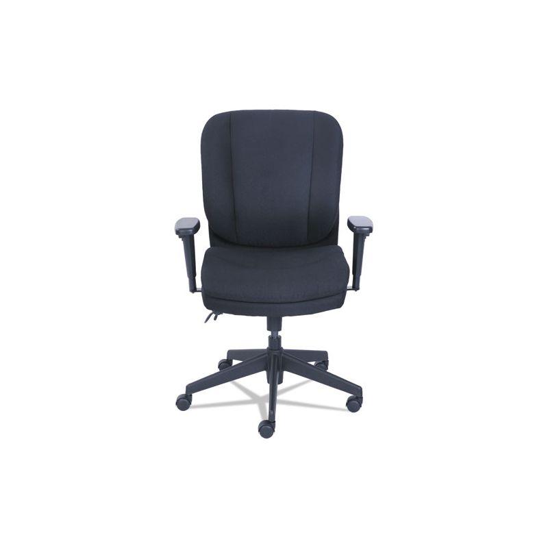 SertaPedic Cosset Ergonomic Task Chair, Supports Up to 275 lb, 19.5" to 22.5" Seat Height, Black