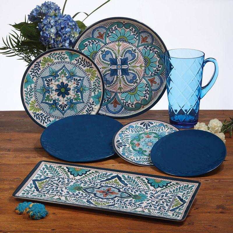 Talavera 9" Heavy Weight Melamine Salad Plate