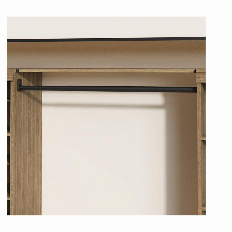 Modular Storage 36.02" W Shelf & Closet Rod